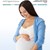 Hochschwangere Frau auf Titel der Broschüre Schwangerenwegweiser