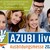 Beschriftung: Azubi Live Ausbildungsmesse 2020