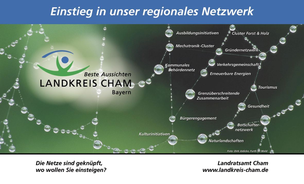 Messewand: Einstieg in unsere regionales Netzwerk