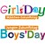 Logo Girls Boys Day