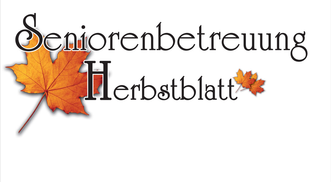 Logo Seniorenbetreuung Herbstblatt