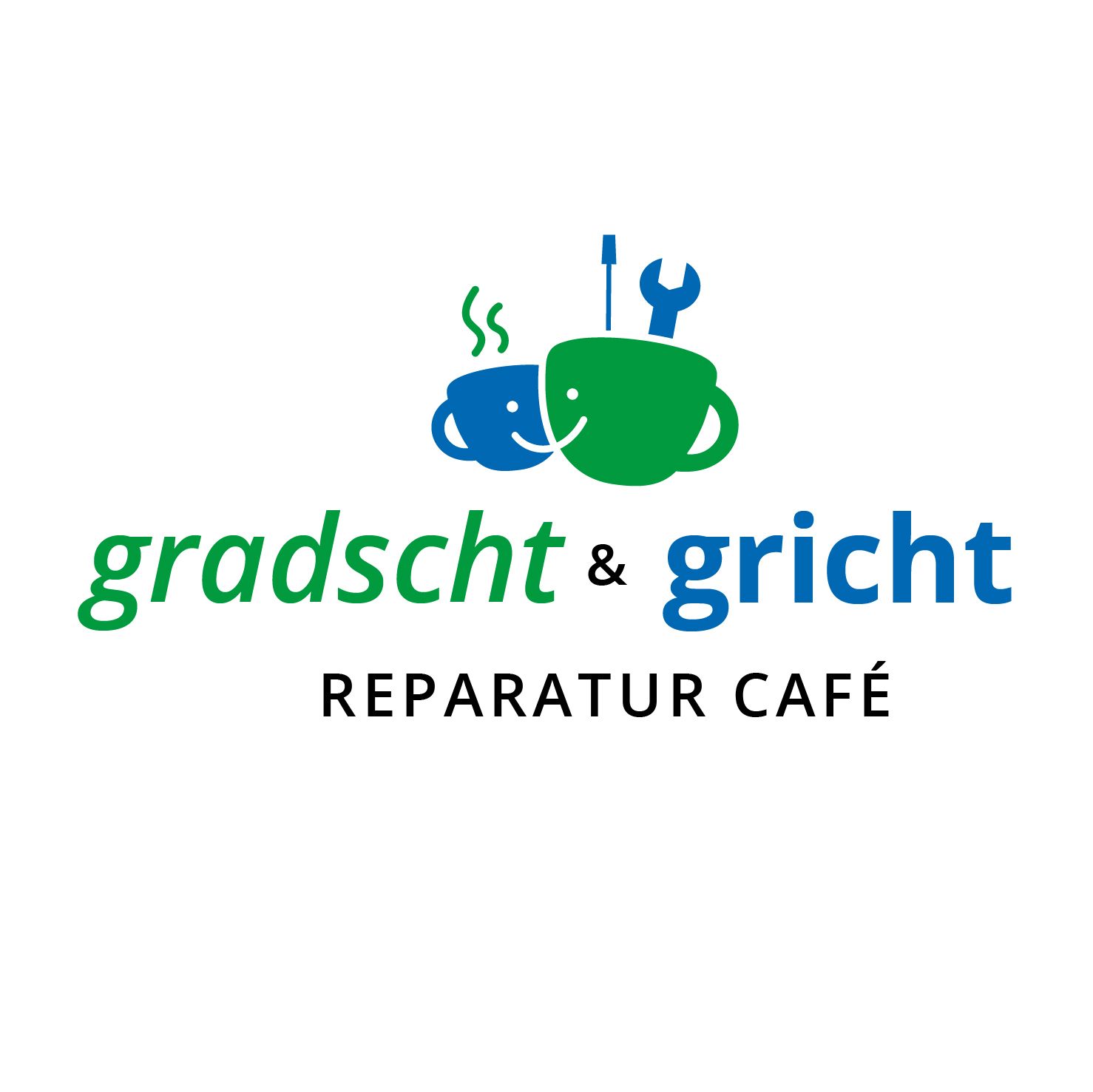 Logo gradscht und gricht - Reparatur Cafe