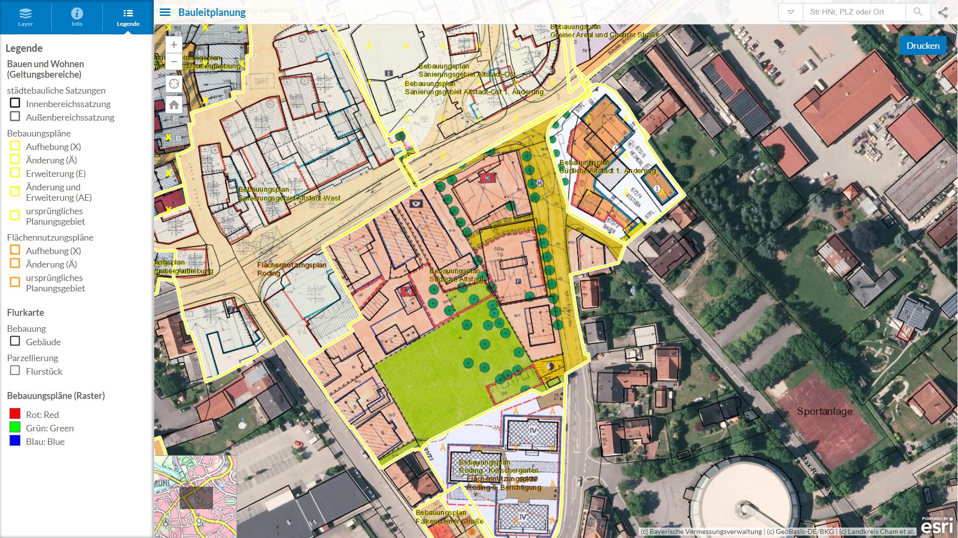 Zur Unterseite der Landkreis Homepage: Bauleitplanung