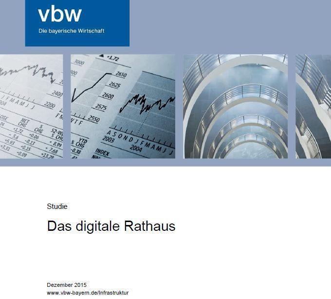 Titelbild der Studie Das digitale Rathaus