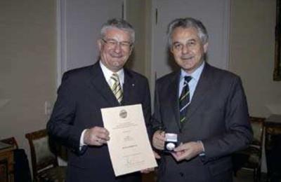 Zur Unterseite der Landkreis Homepage: Auszeichnung - Soldner-Medaille