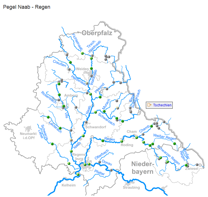 Zur Unterseite der Landkreis Homepage: Hochwassernachrichten