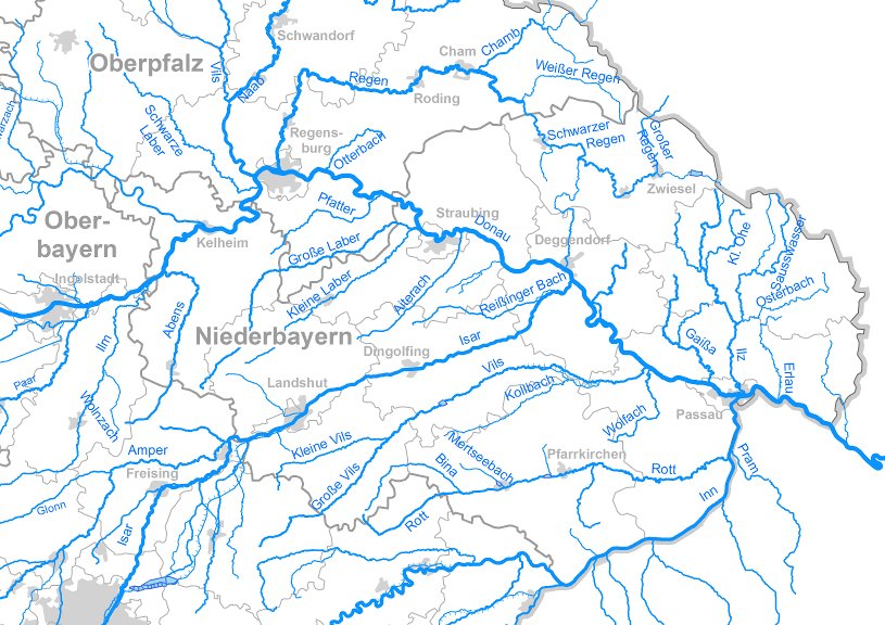Zur externen Seite Meldestufen Untere Donau unter www.hnd.bayern.de