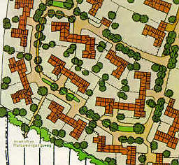 Quelle: Planen und Bauen im ländlichen Raum Arbeitblätter für die Bauleitplanung Nr. 4 Bayerisches Staatsministerium des Innern Oberste Baubehörde Bepflanzungsplan
