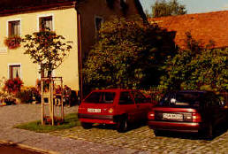 Rasenfugenpflaster für Parkplatz