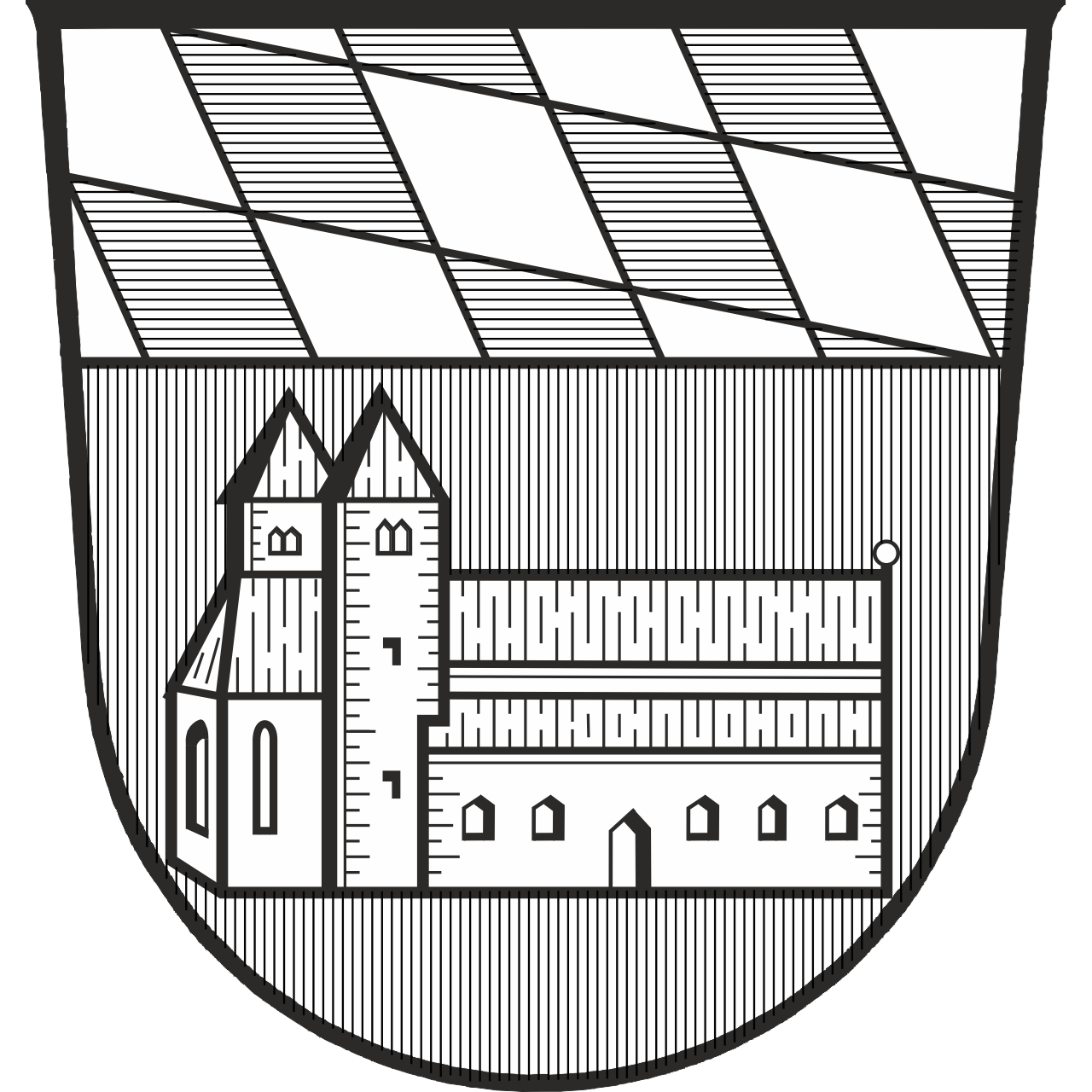 Landkreis-Wappen (tingiert)