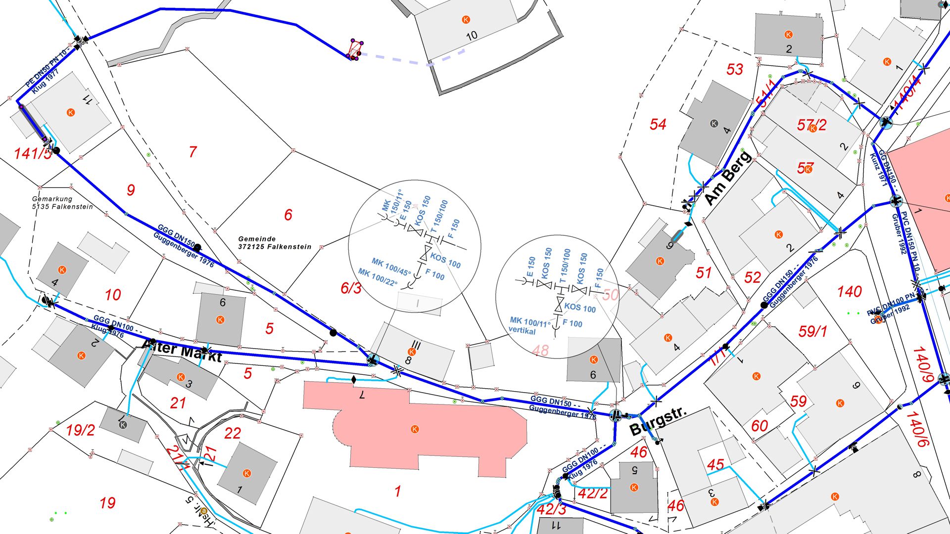 Zur Unterseite der Landkreis Homepage: GIS-Kommunal