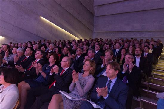 Der Saal des Konzerthauses in Blaibach war voll besetzt