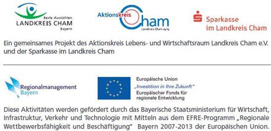 EU-Förderhinweis mit Logos aller beteiligten Institutionen