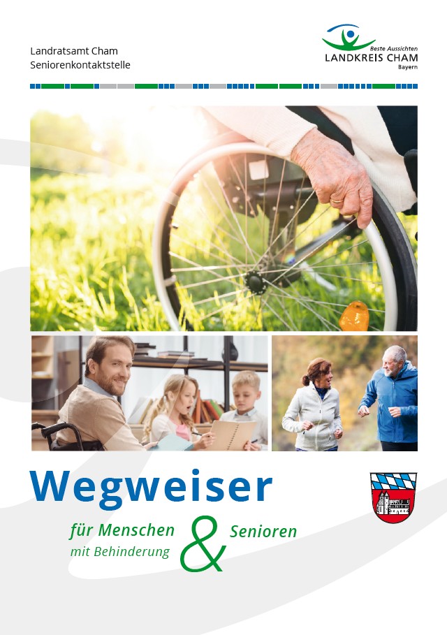 Titel der Broschüre Seniorenwegweiser plus