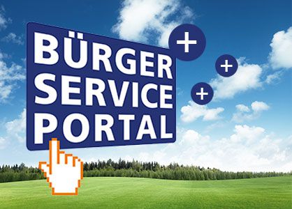 Zum externen ServicePortal Lkr Cham unter www.buergerserviceportal.de