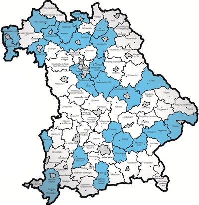 Landkreise im Bayerischen Innovationsring