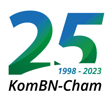 Logo 25 Jahre KomBN-Cham