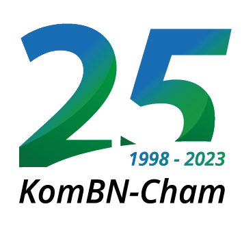KomBN-Cham (25 Jahre) Logo 25 Jahre KomBN-Cham