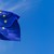Flagge der Europäischen Union weht im Wind