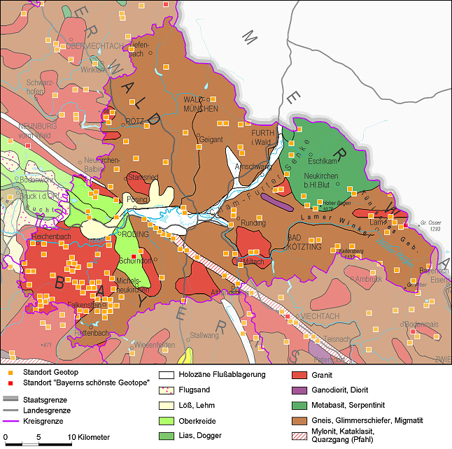 Zur externen Seite Geotoprecherche unter www.lfu.bayern.de