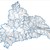 Landkreis Cham (Gemeinden, Relief, A0, 1:65.000)