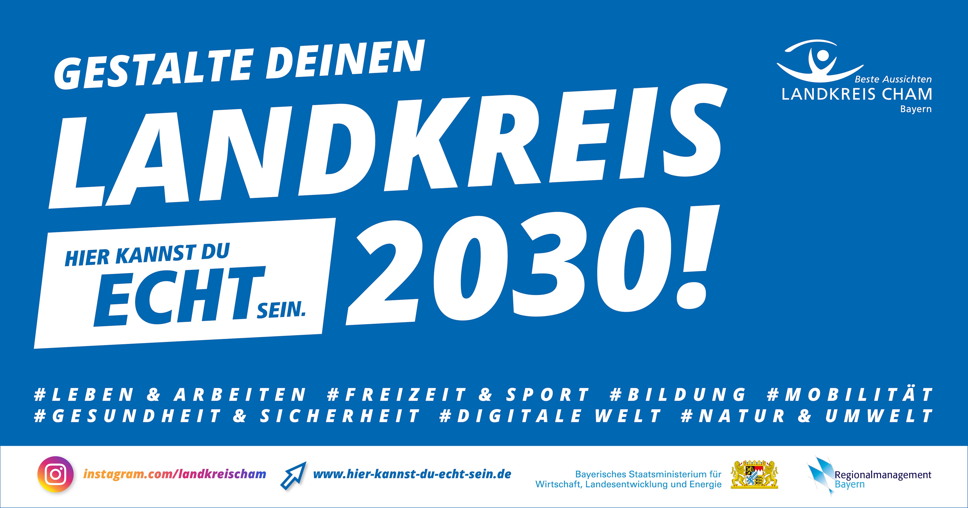 Banner: Gestalte Deinen Landkreis 2030!