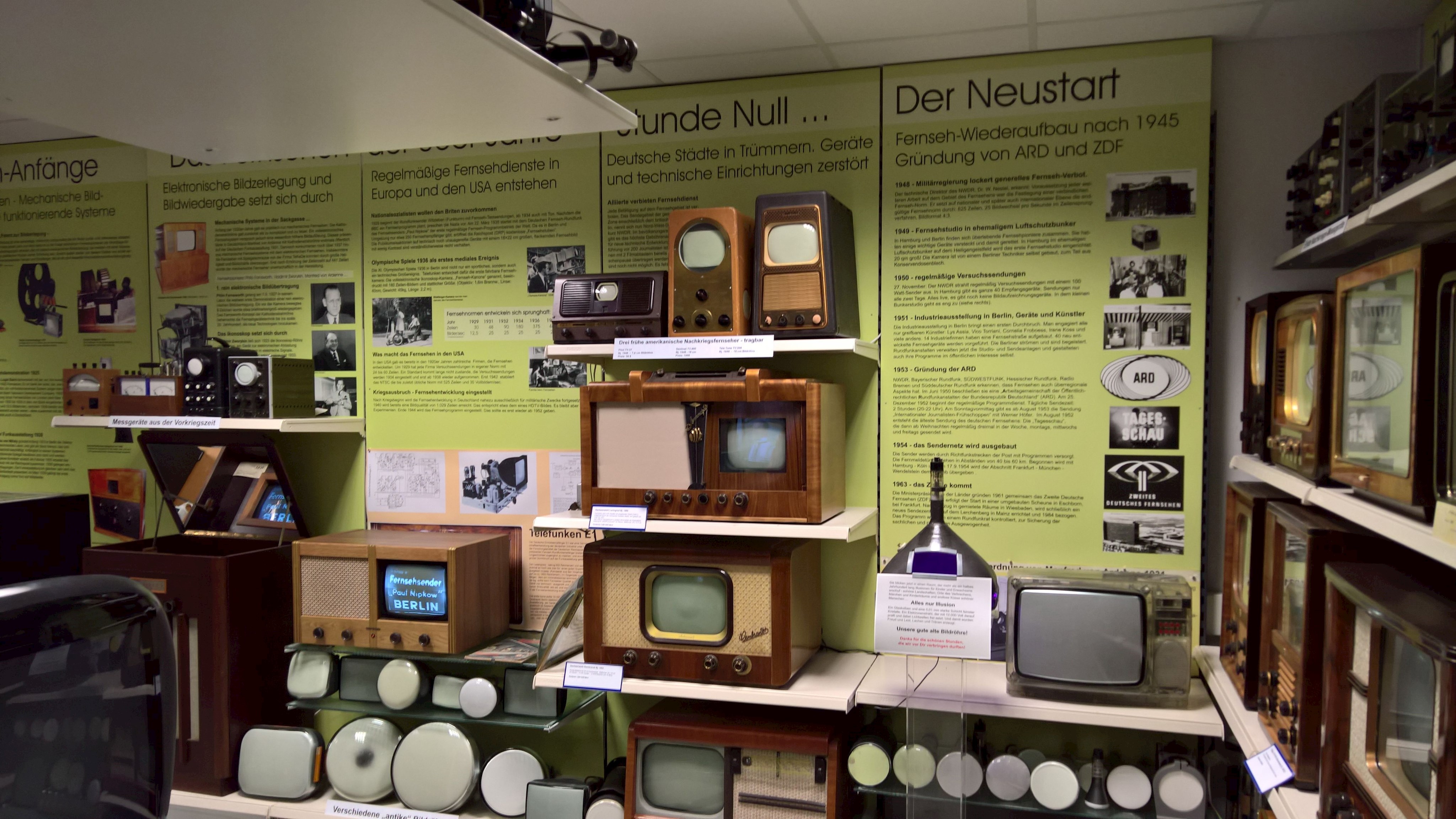 Rundfunkmuseum Historische Heim-Fernseher