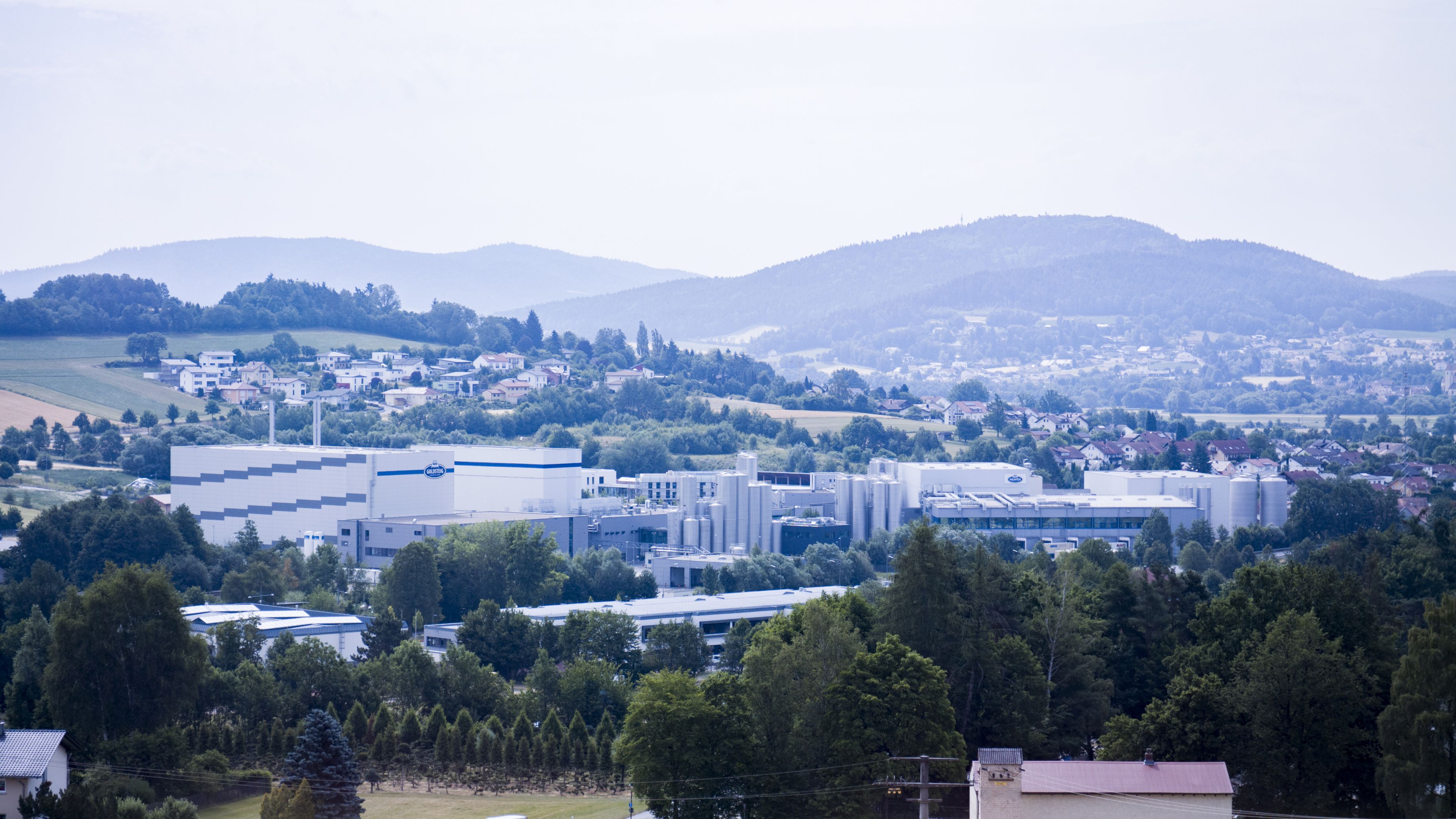 Panoramabild der Käserei Goldsteig