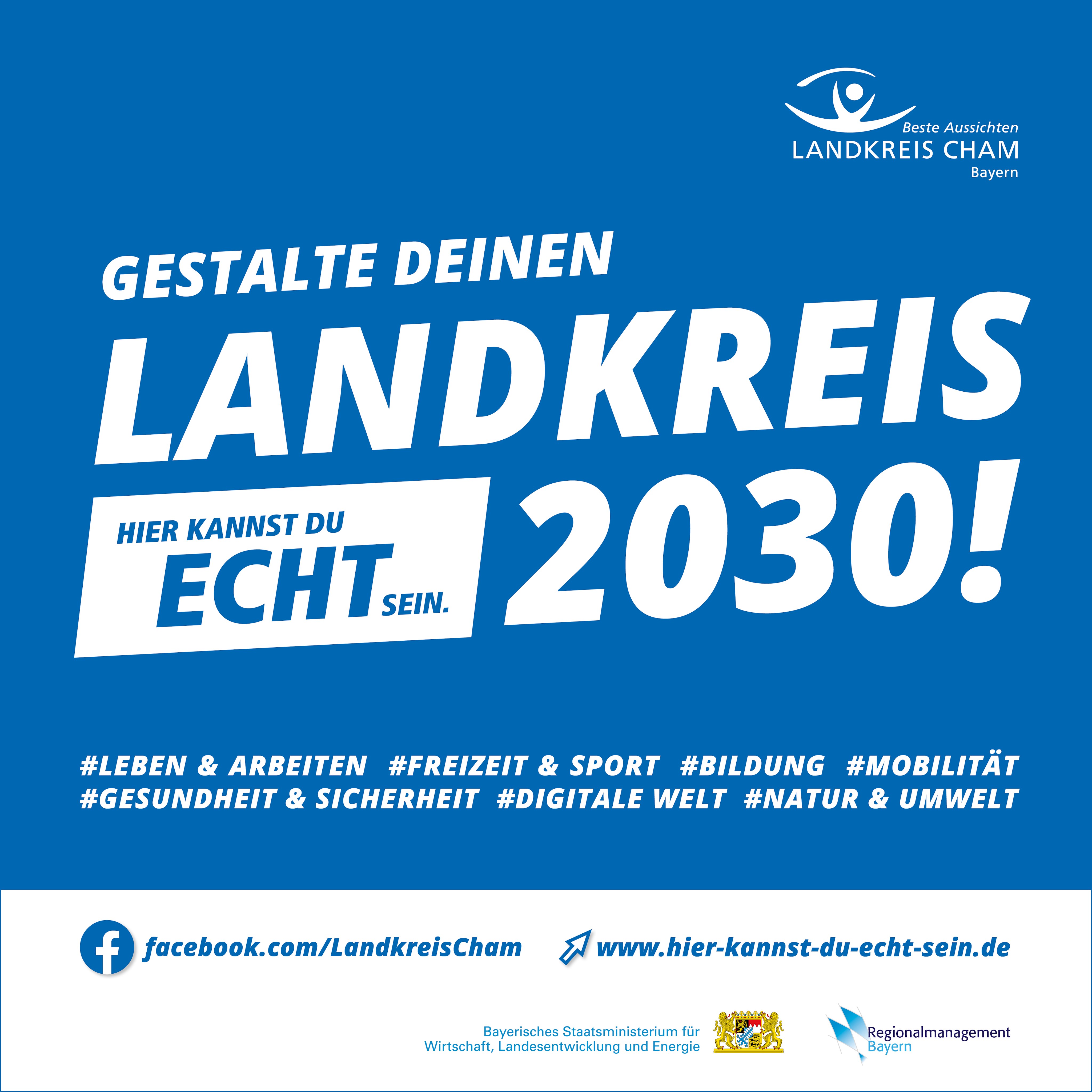 Banner: Gestalte Deinen Landkreis 2030!