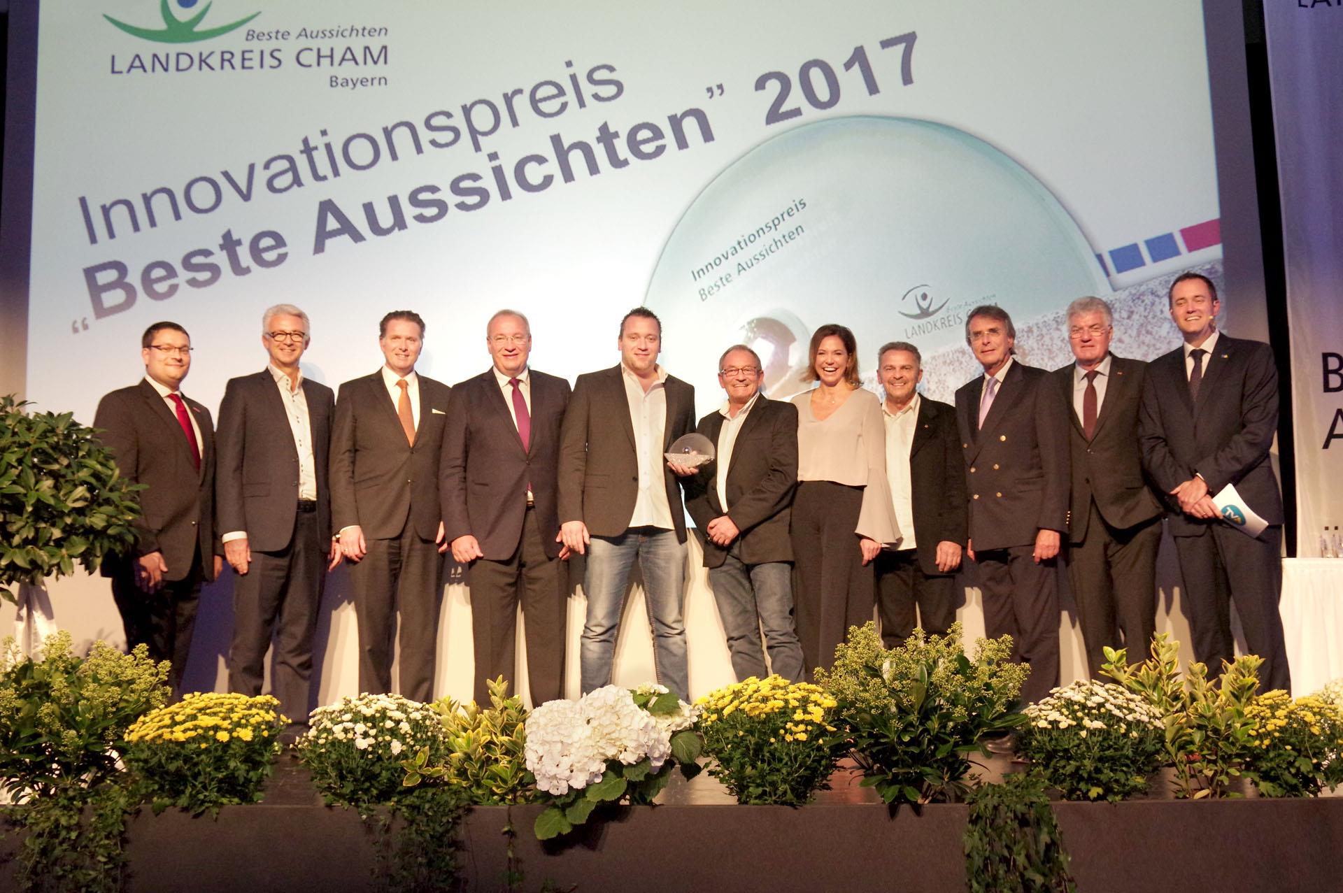 Gruppenbild der nominierten Preisträger