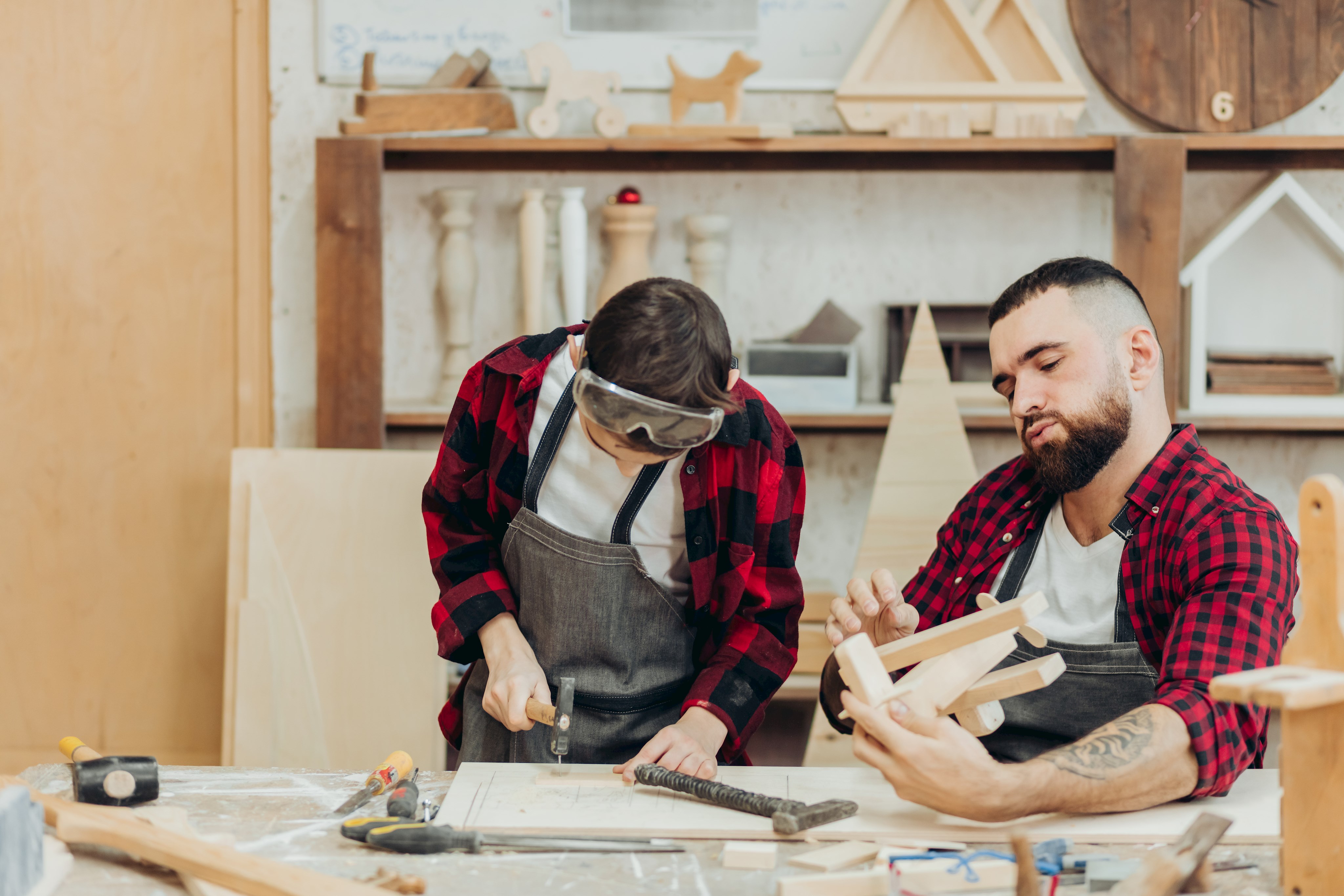 Zur Unterseite der Landkreis Homepage: Handwerk - bau deine Idee