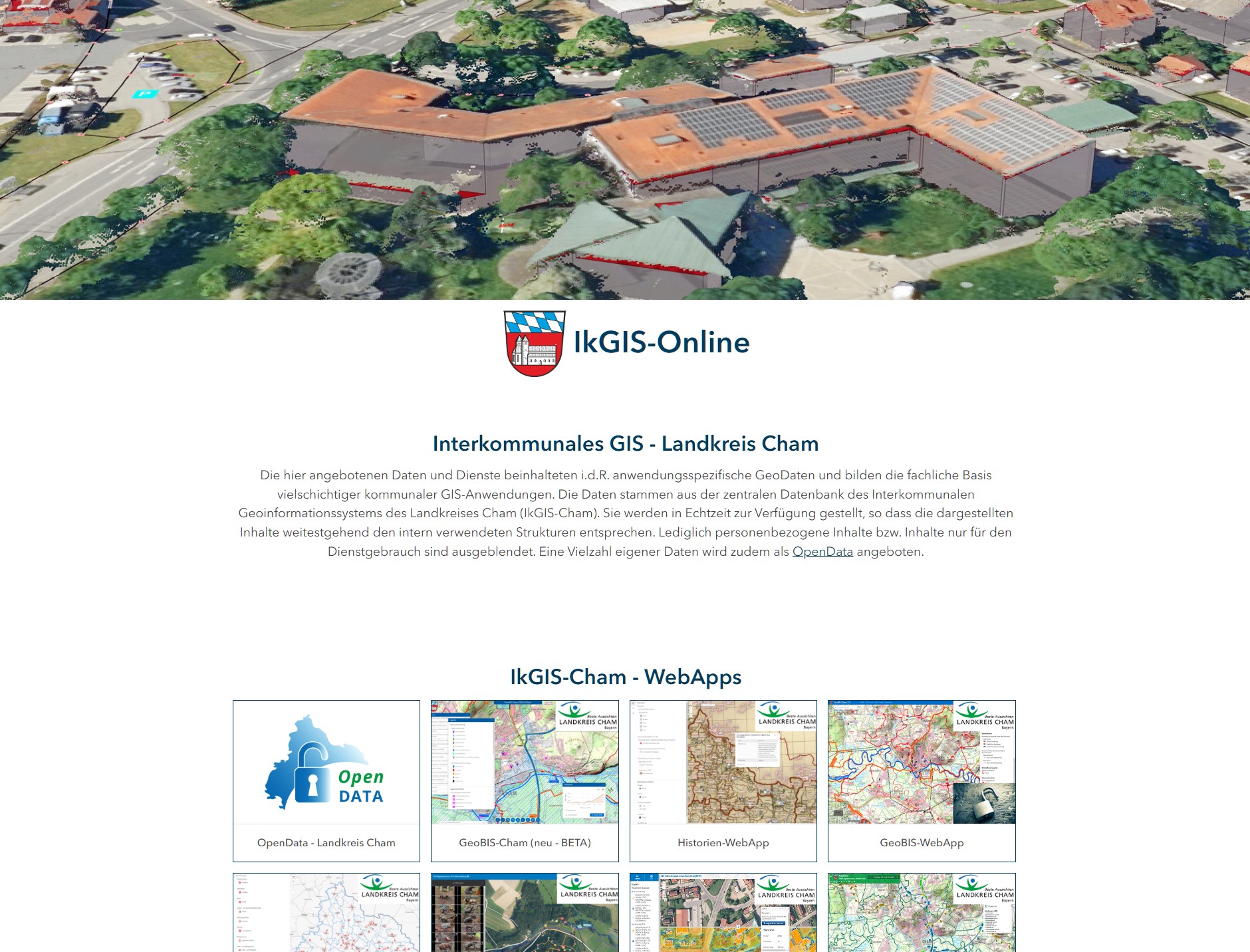 Zur externen GIS-Anwendung IkGIS-Online unter arcgis.com