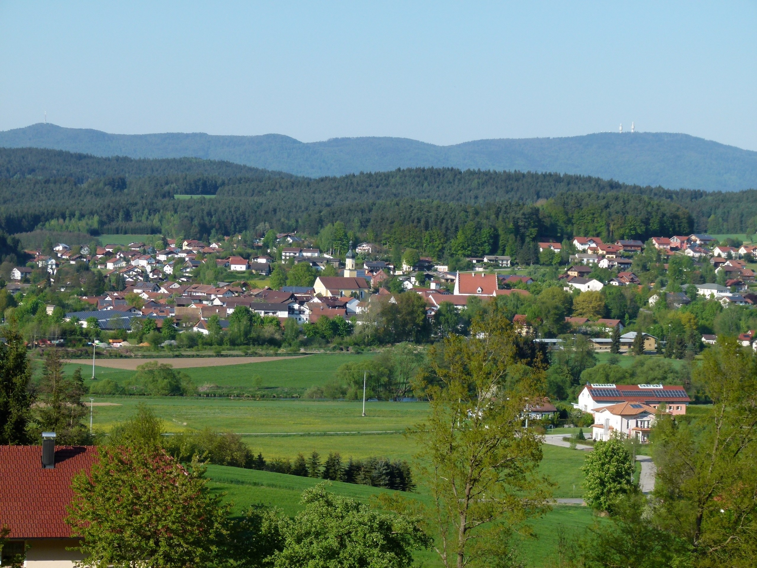Ortsbild Blaibach
