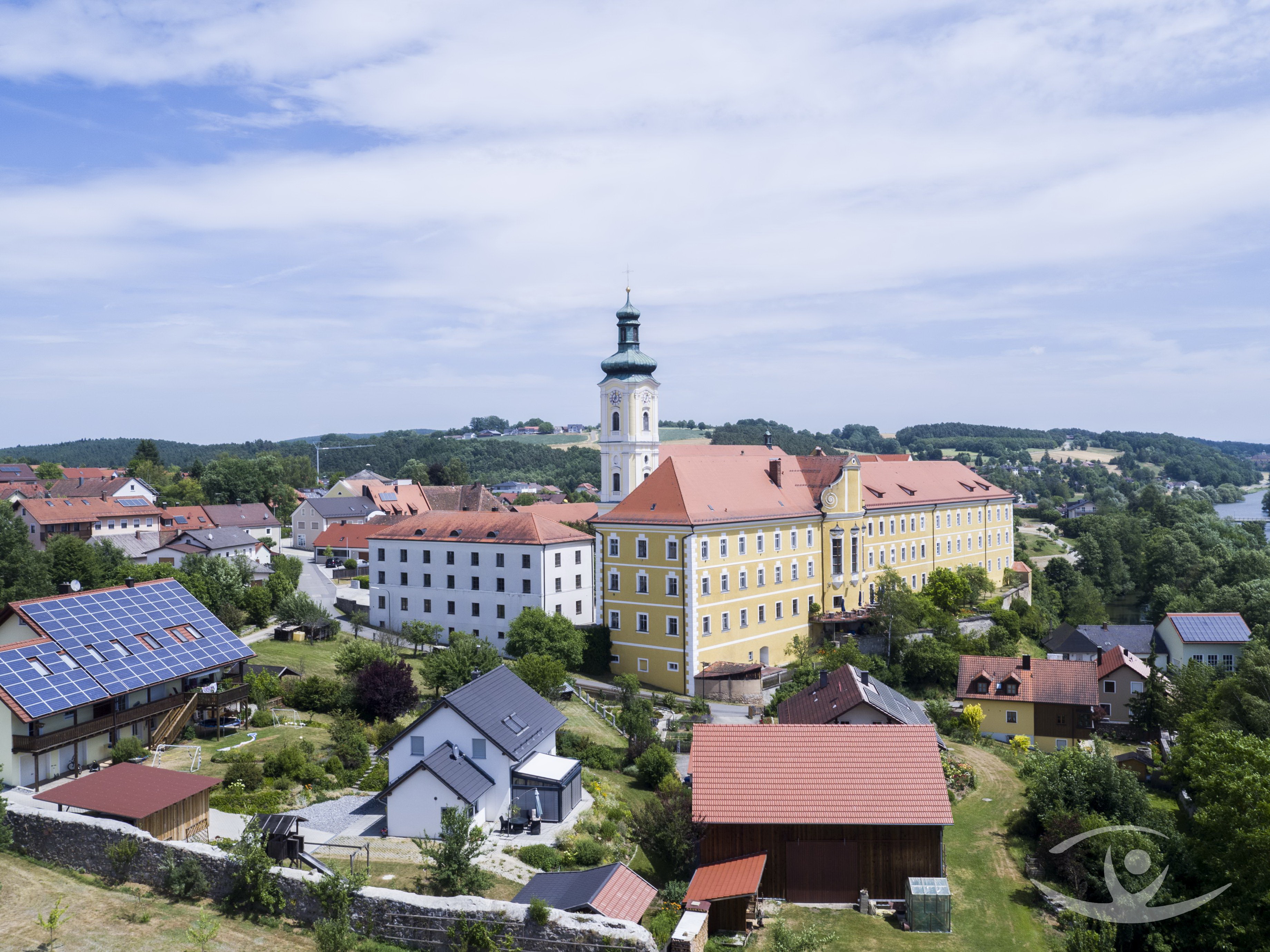 Luftbild Kloster Walderbach