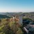 Luftbild auf Burg Falkenstein im Vorderen Bayerischen Wald