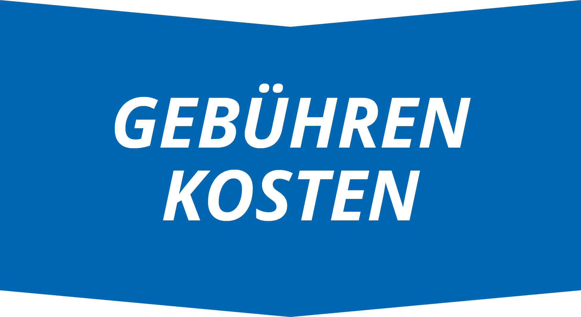 Beschriftung: Gebühren - Kosten