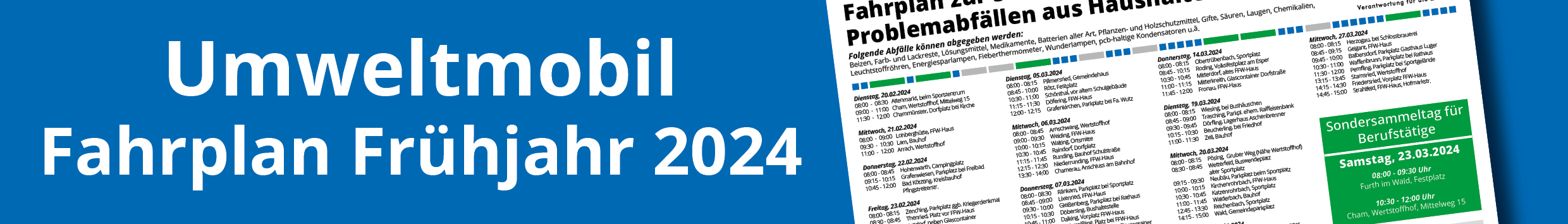 banner Umweltmobil Fahrplan Frühjahr 2024
