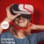 Werbeplakat: Glasfaser für Roding - Frau mit VR-Brille