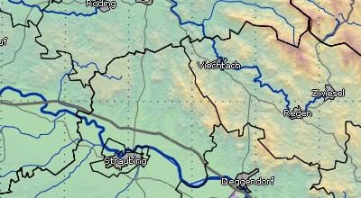 Radarbild ILS - Straubing