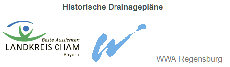 Historische Drainagepläne