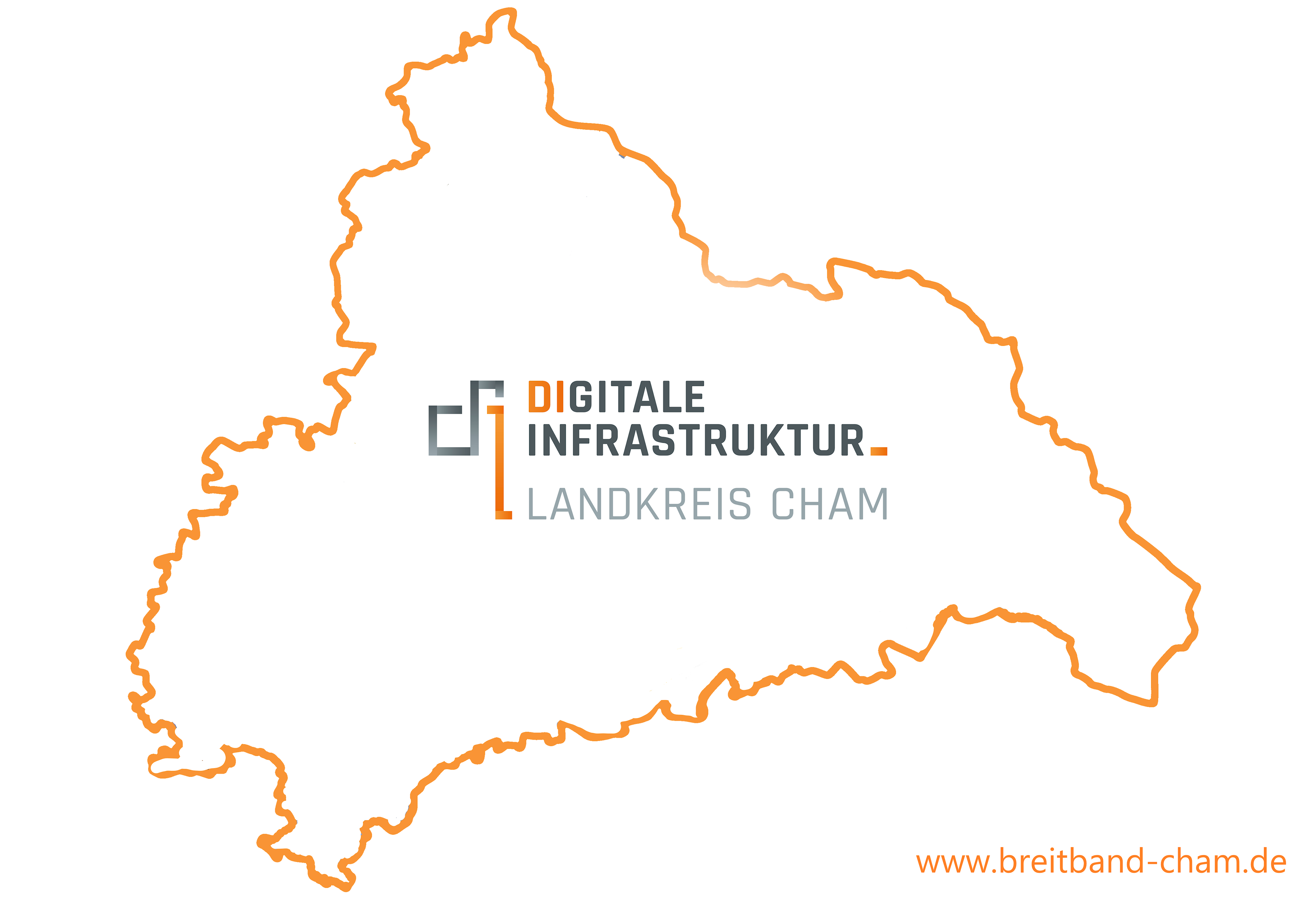 Bild DI v023 Logo der Digitalen Infrastruktur in der Landkreisgrenze