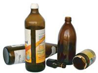 Braunglas Flaschen aus Braunglas