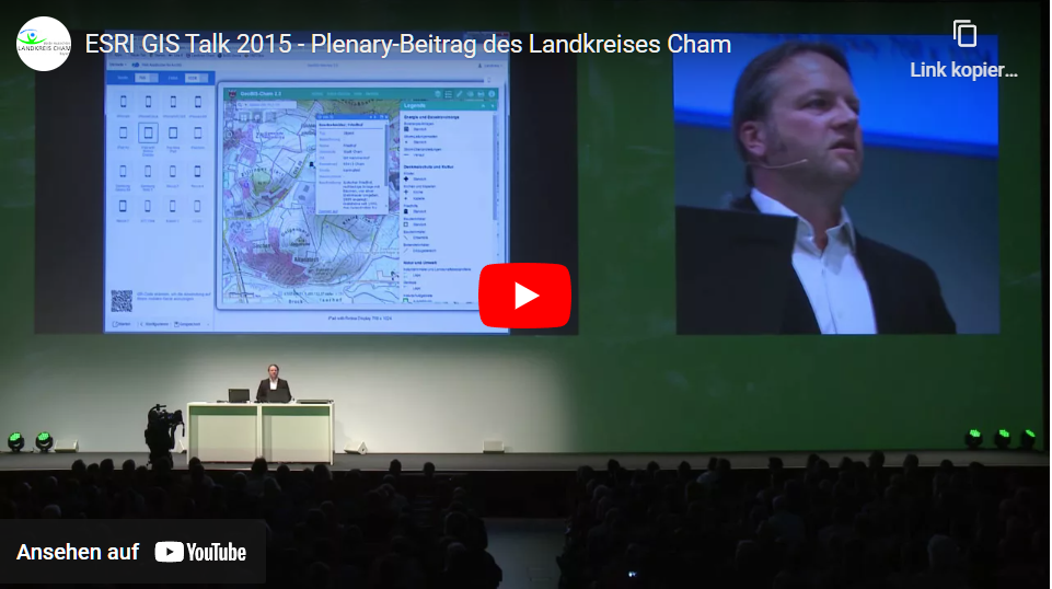 Youtube Screenshot ESRI GIS-Talk 2015