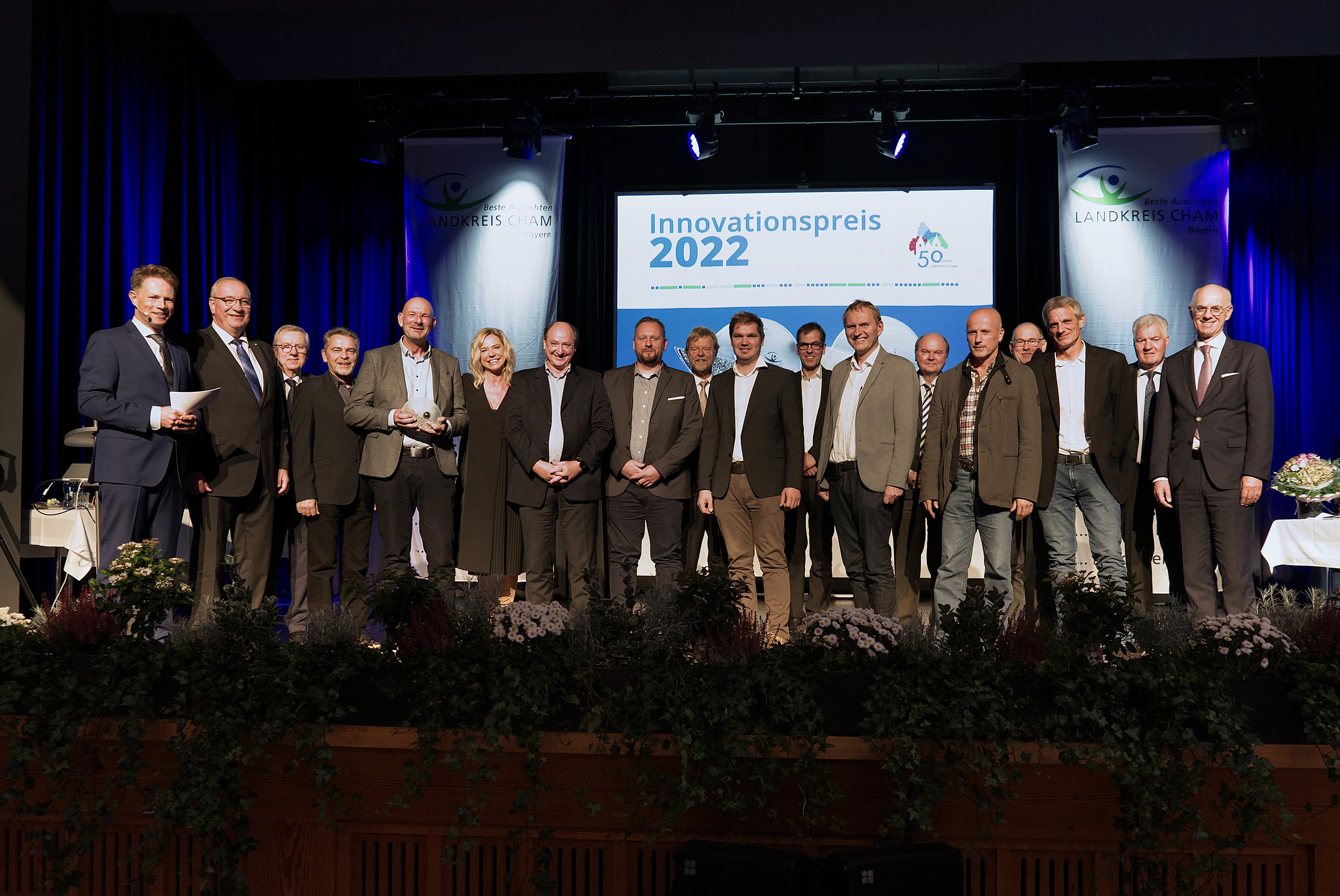 Verleihung des Innovationspreises 2022: Gruppenbild
