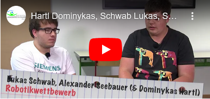 zur externen Seite: - Hartl Dominykas, Schwab Lukas, Seebauer Alexander | Robotikwettbewerb Bayern - unter www.youtube.com