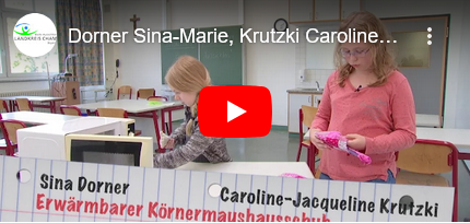 zur externen Seite: - Dorner Sina-Marie, Krutzki Caroline-Jaqueline | Erwärmbarer Körnermaus-Hausschuh - unter www.youtube.com