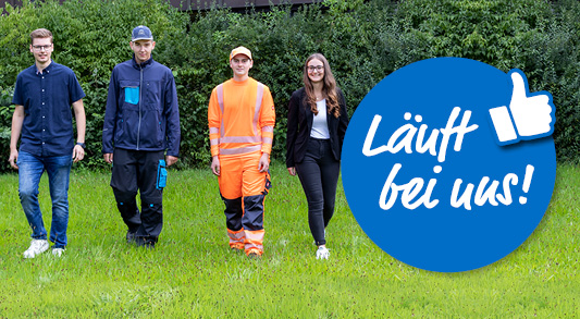 Zur Unterseite der Landkreis Homepage: Ausbildung bei uns