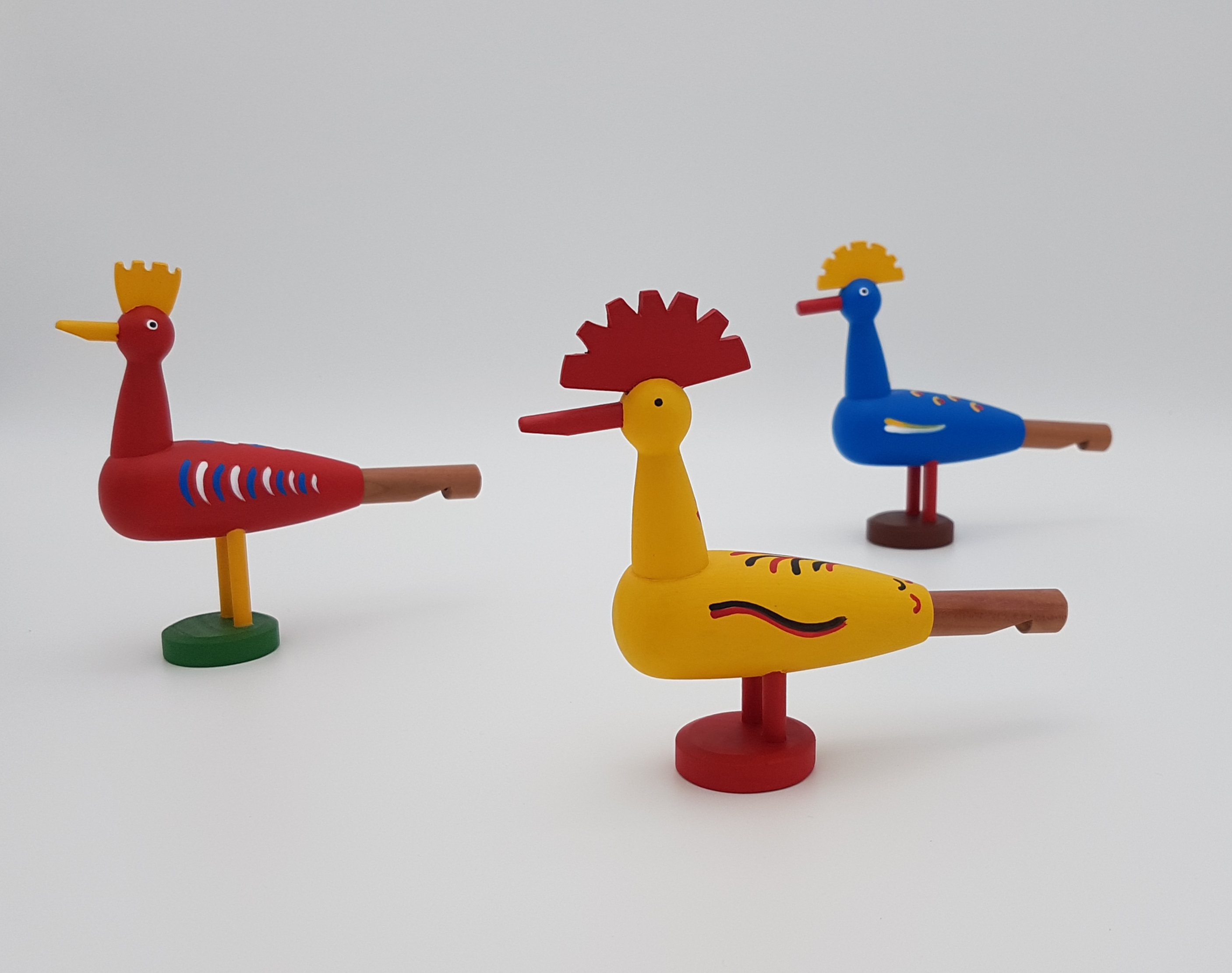 Holzspielzeug Hühner