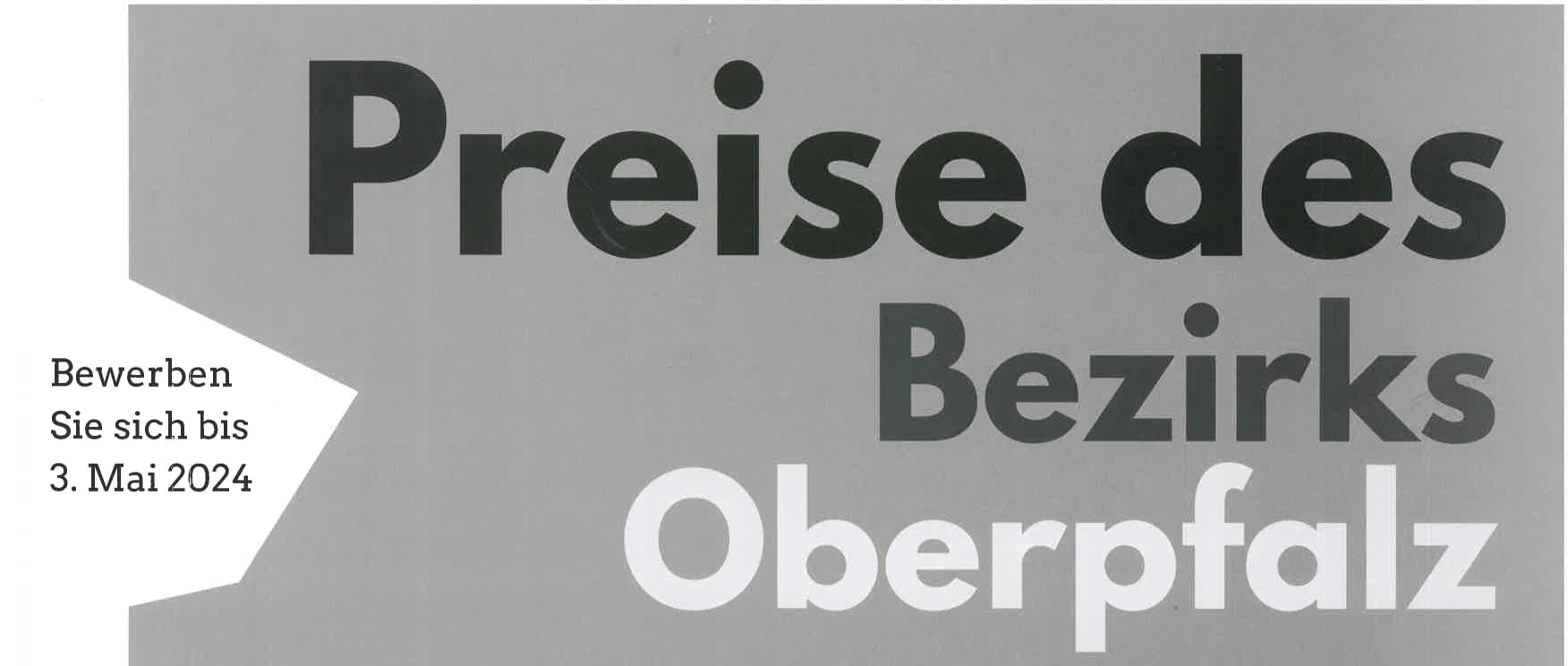 Zur Pressemitteilung: Preise des Bezirks Oberpfalz 2024