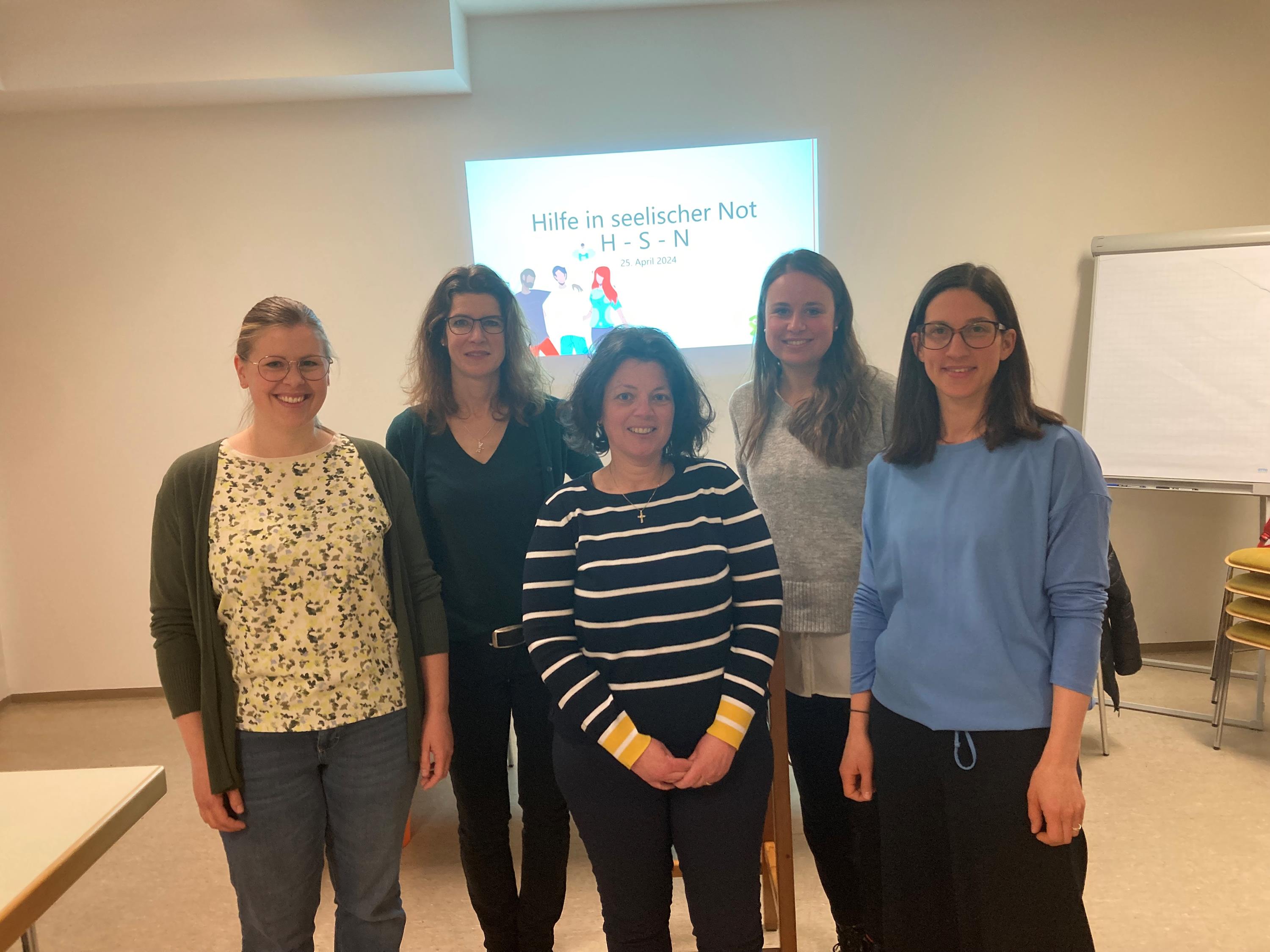 Organisationsteam Fortbildung zum Ersthelfenden Schulungsprogramm Hilfe in seelischer Not